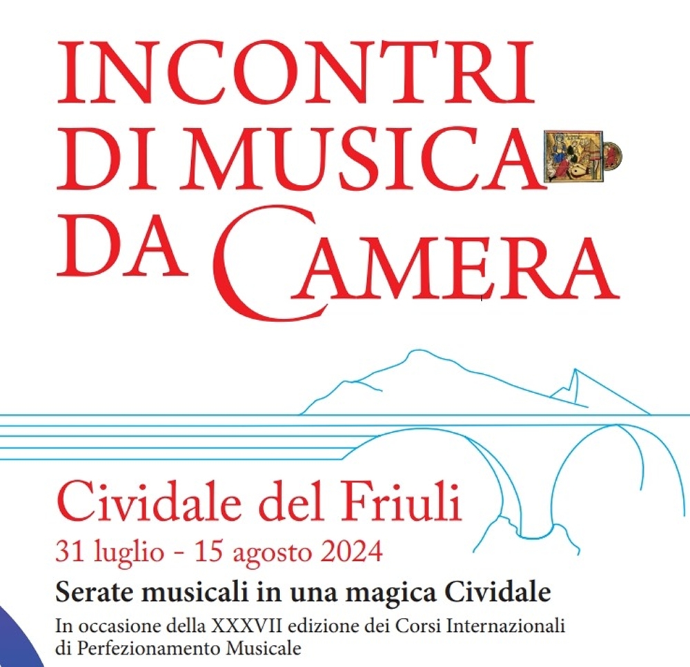 The poster ''Incontri di musica da camera'' is out now